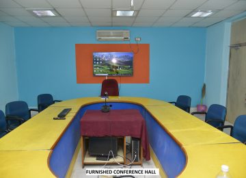 FURNISHED CONFERENCE HALL