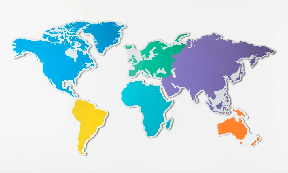 Praziguss Global Presence Map