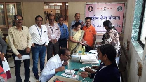 Health checkup camp by NSS