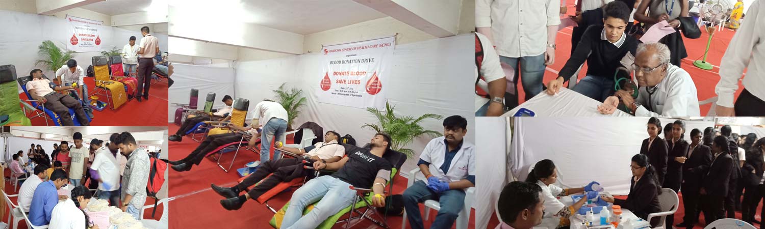 Blood Donation Drive at Symbiosis